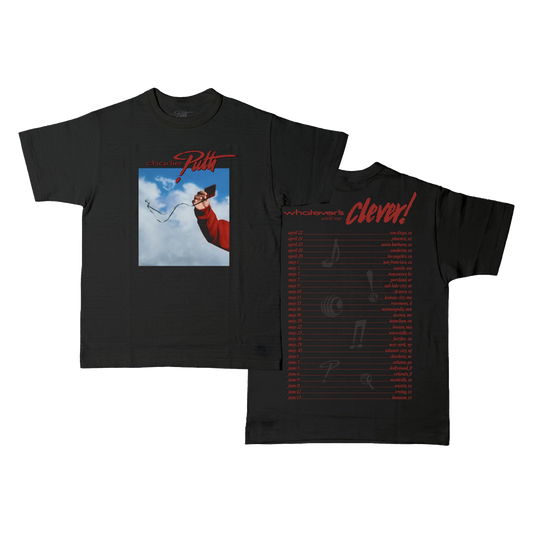 Whatever's Clever! 2026 Black Tour Tee