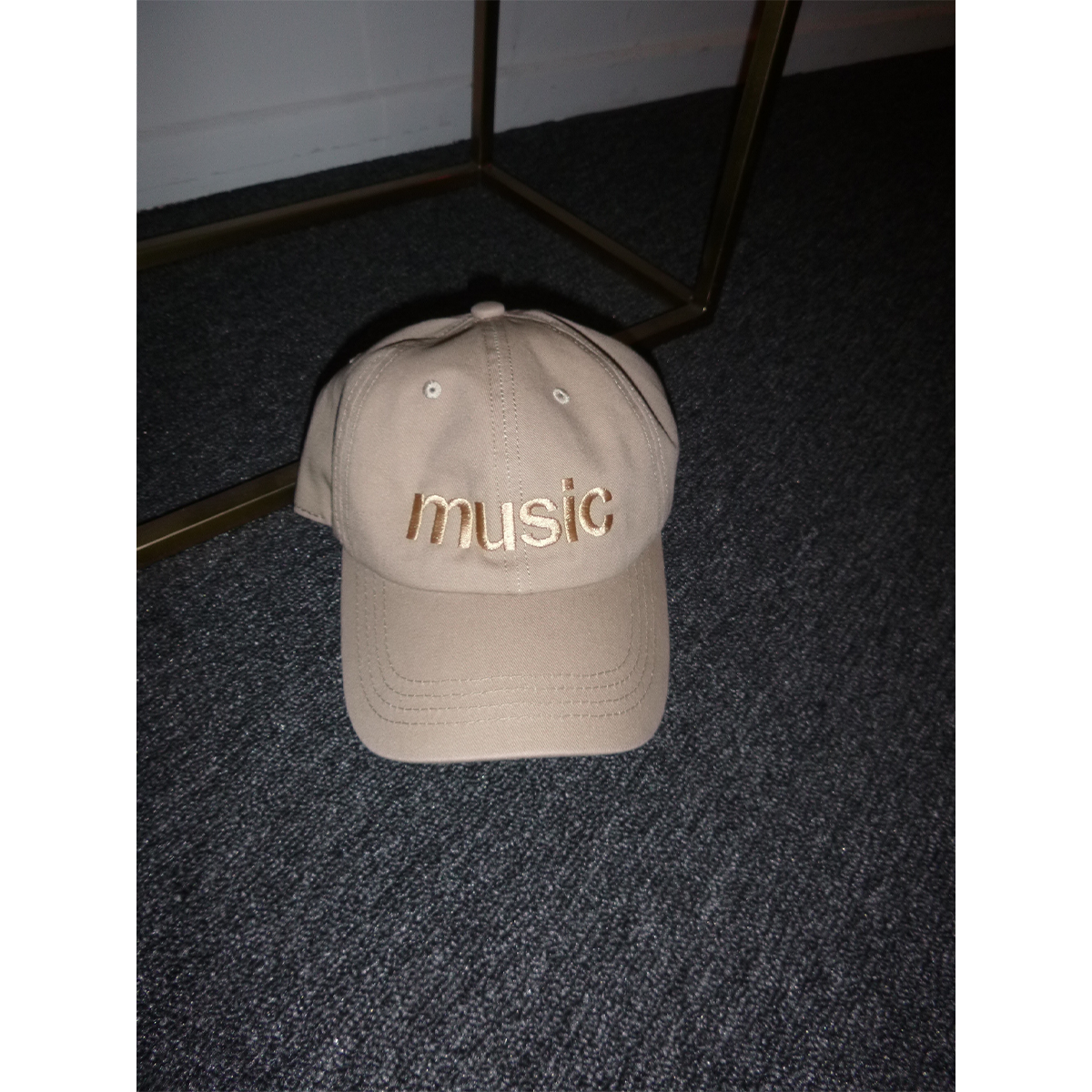 music Baseball Cap Front
