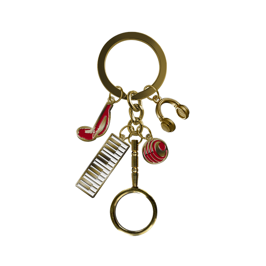 Charlie Puth Musical Charms Keychain
