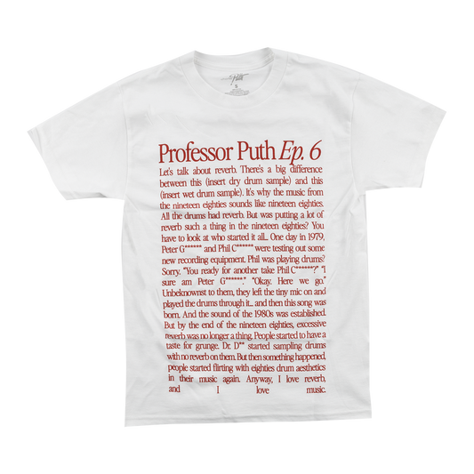 Professor Puth Text T-Shirt